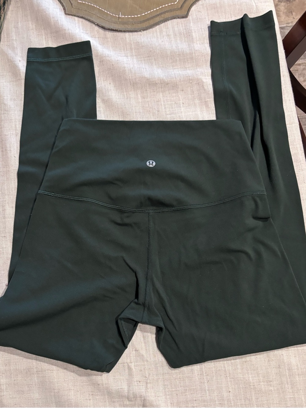 Lululemon Align High-Rise Pant 25" Green Size 6 obo